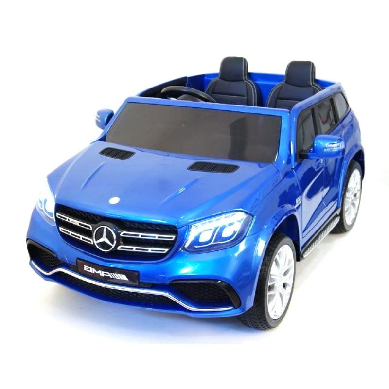 Детский электромобиль Toyland Mercedes-Benz GLS63 AMG синий краска