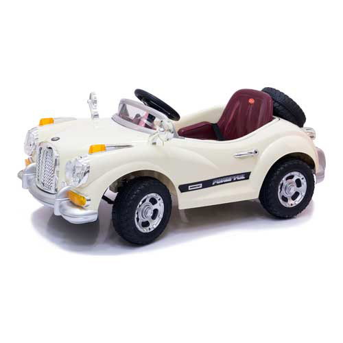 Детский электромобиль Jetem 2-х моторный Limousine 12 В Бежевый