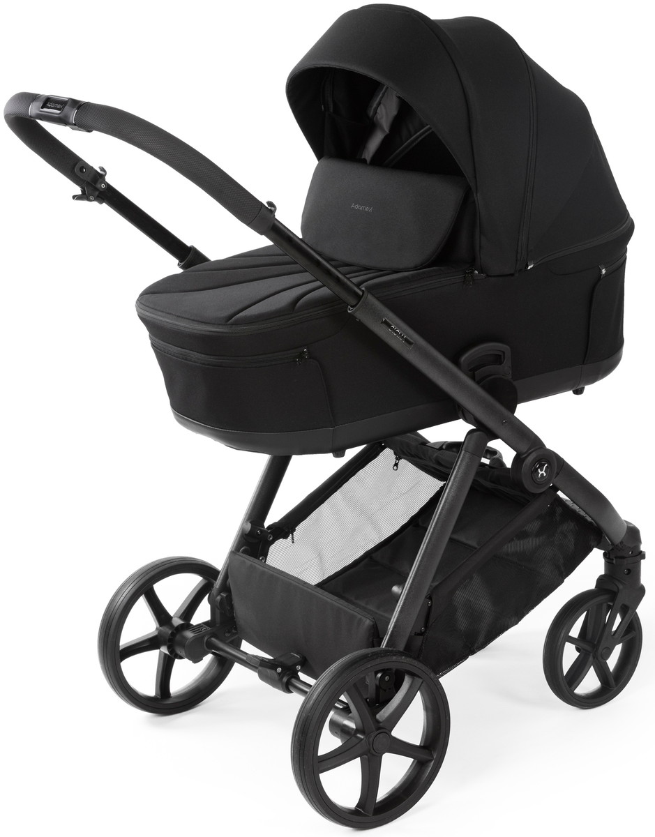Детская коляска Adamex Sigma Natura 3 в 1 SI-11-CARBON (ЧЕРНЫЙ)