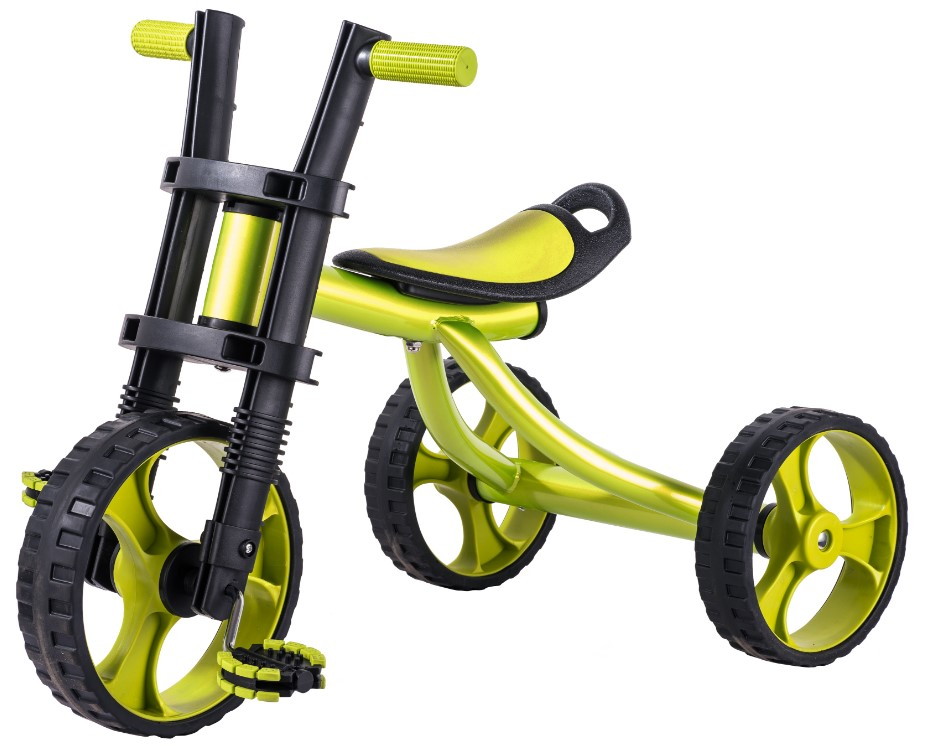 Детский трехколесный велосипед VipLex 706B Зеленый