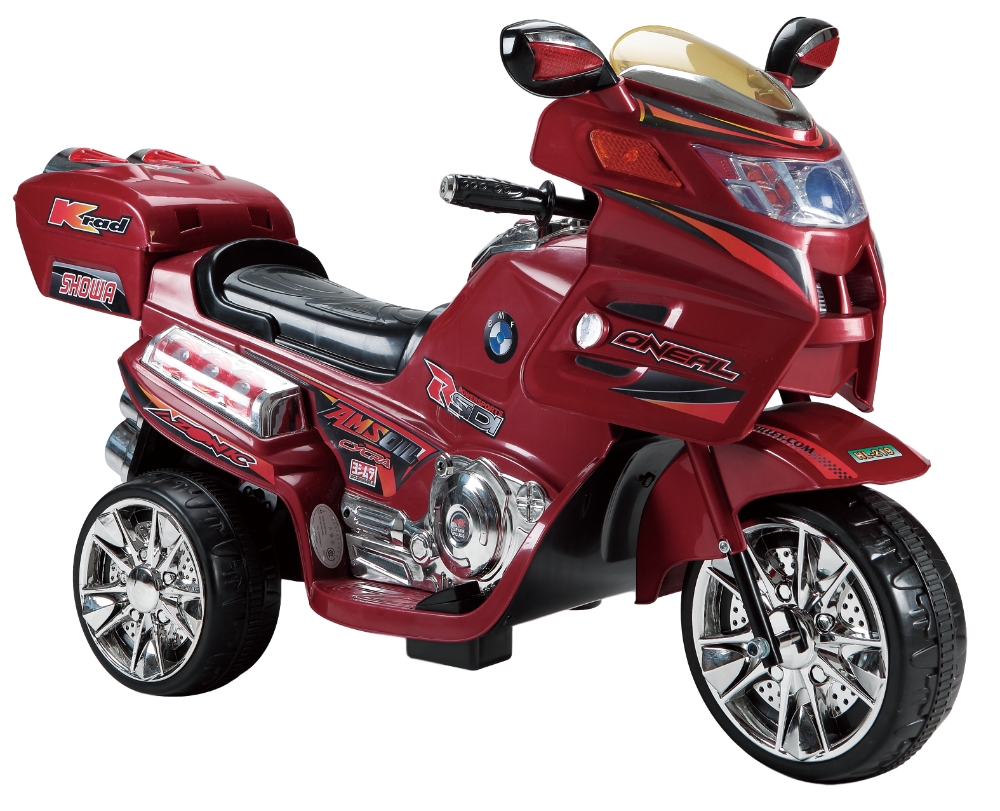 Детский электромотоцикл  Farfello HL219 (2020) 6V красный