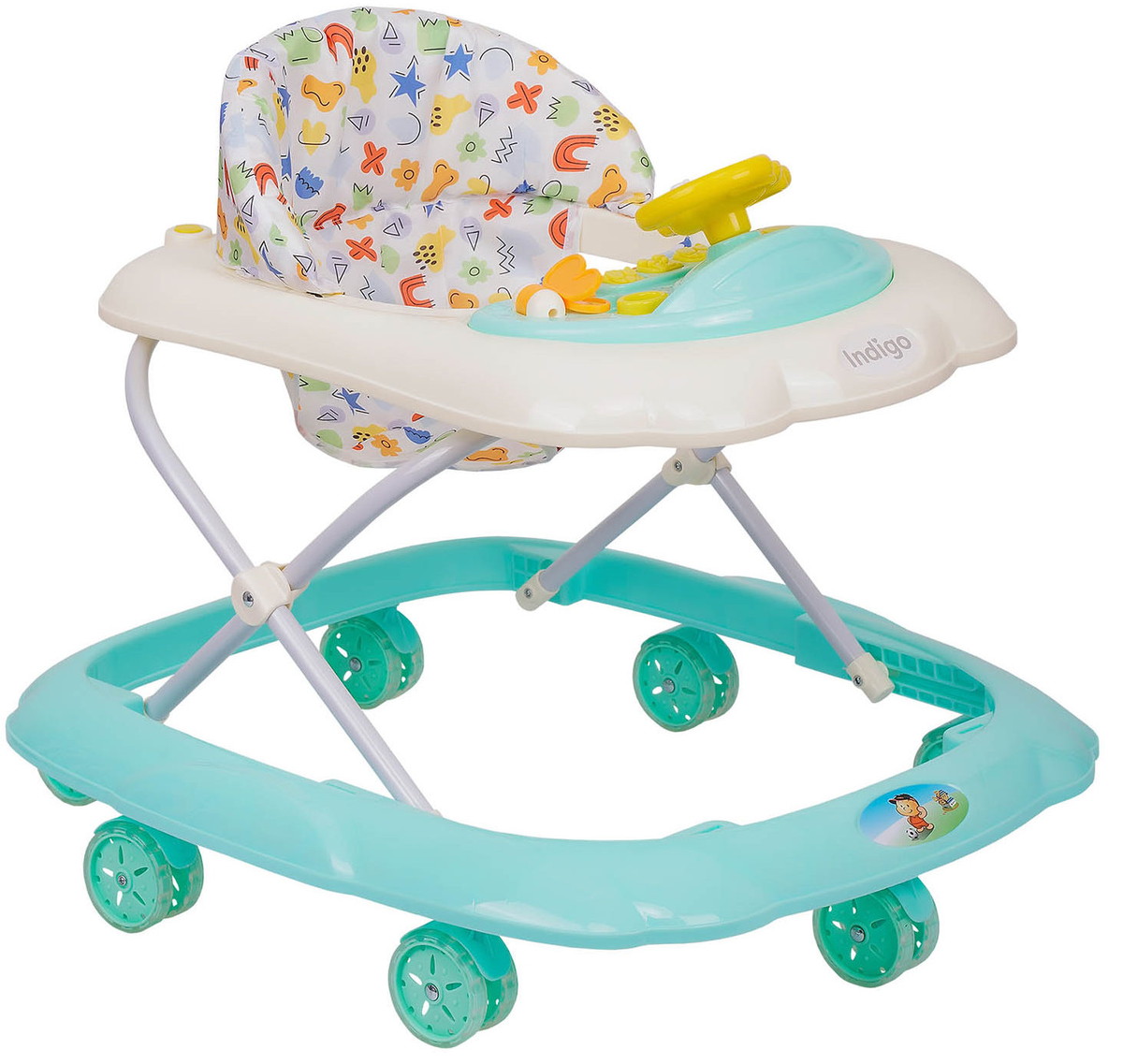 Детские ходунки Indigo Rider бирюзовый