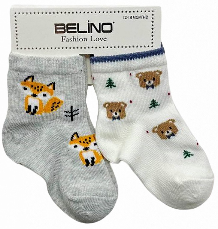 Носки Belino для малышей 2 пары 187000 J 12