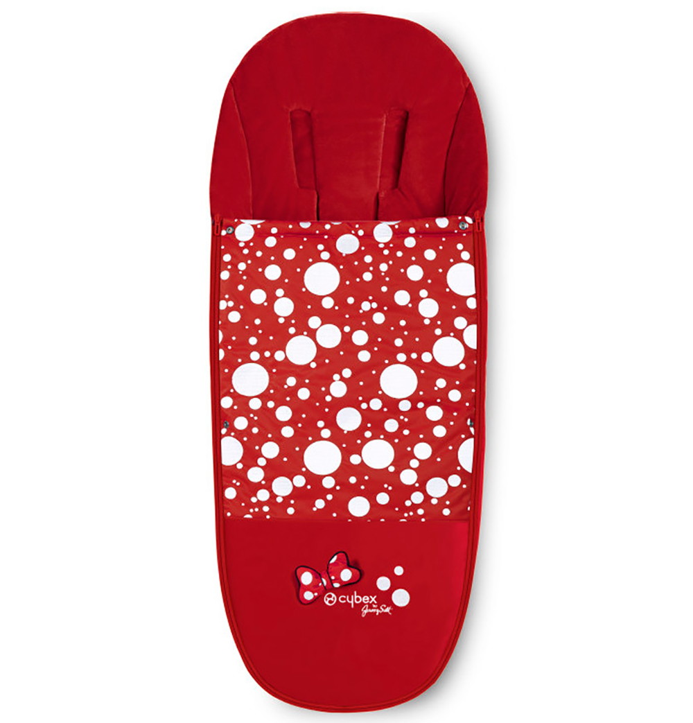 Теплый конверт Platinum Footmuff в коляску Cybex Petticoat Red