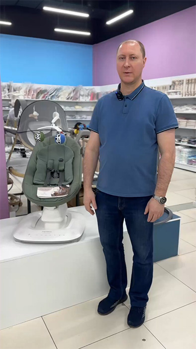 Обзор шезлонга Uppababy Mamaroo