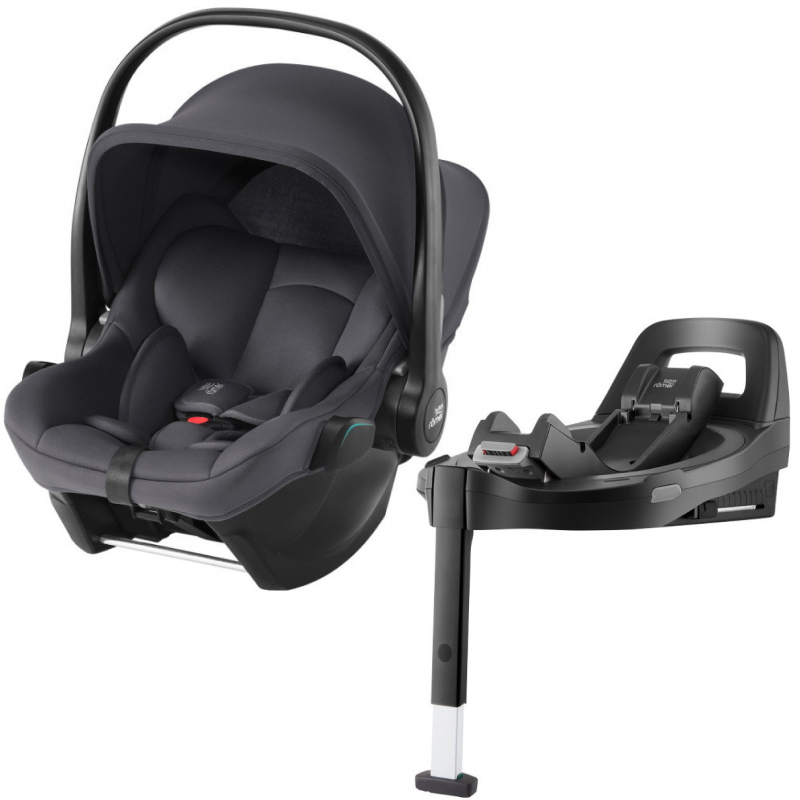 Набор автокресло Britax Roemer Baby-Safe Core + база Vario Base 5Z Midnight Grey