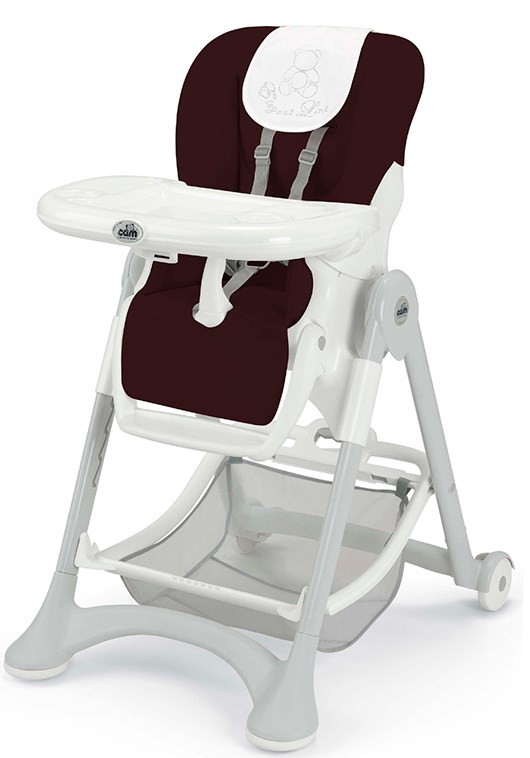 Стульчик для кормления Cam Campione Elegant Brown Leatherette Eco