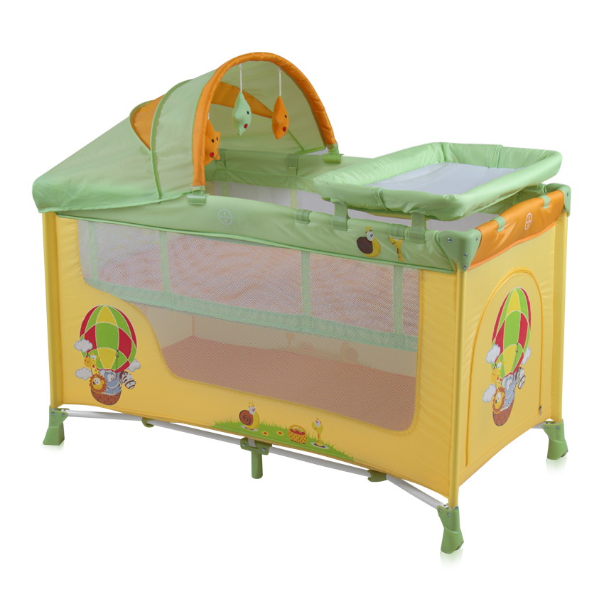 Манеж Lorelli Nanny 2 plus rocker Многоцветный/ Multicolor Balloon 1701
