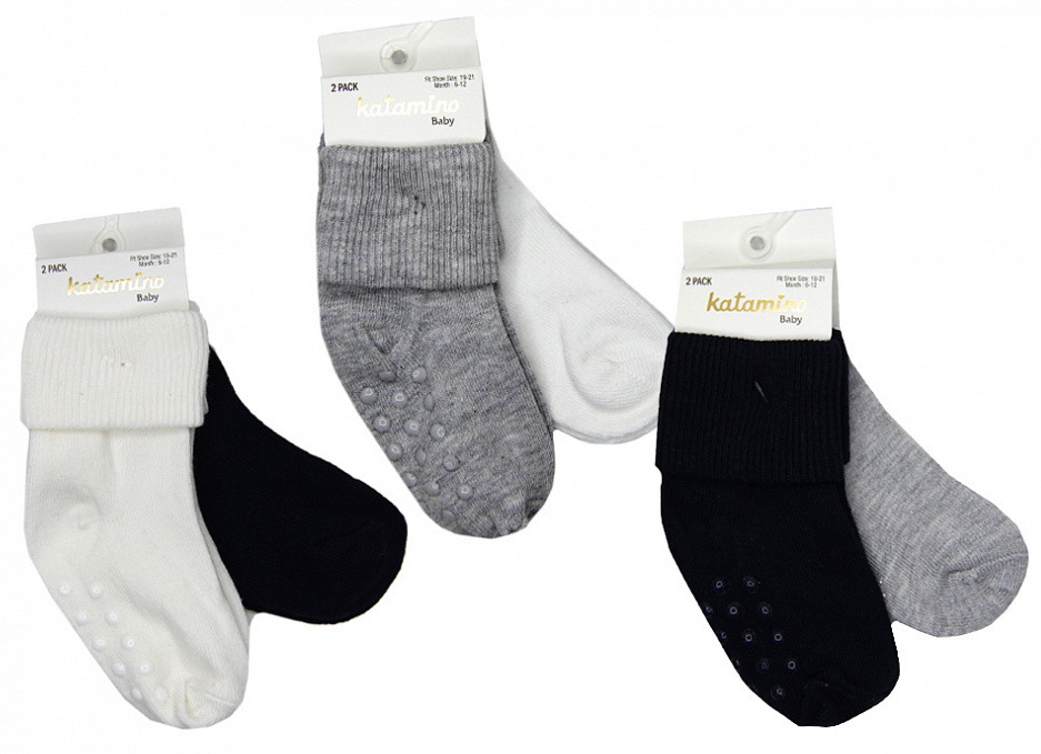 Носки Katamino с антискользящей подошвой для мальчика 2 пары 44053 K 10
