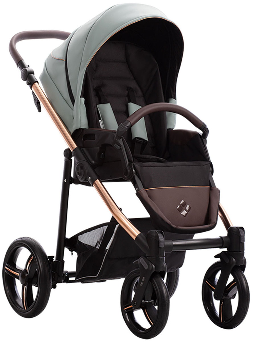 Прогулочная коляска Bebetto Nico Estilo Pro 05 шалфей кожа