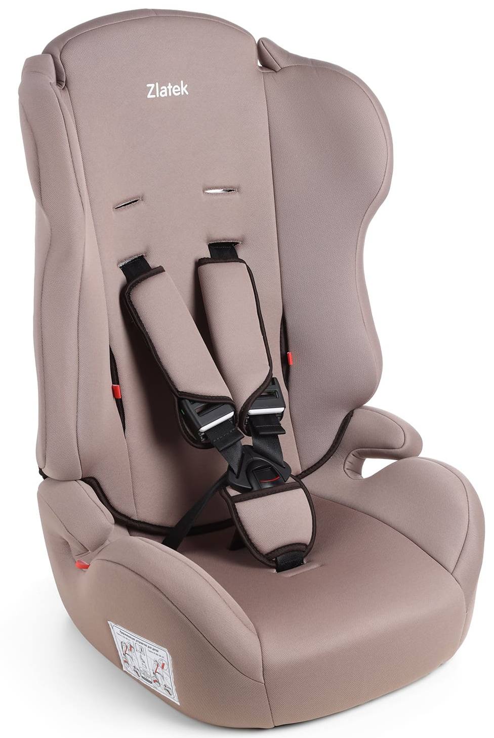 Автокресло Zlatek Atlantic Basic разборное 9-36 кг мокаччино