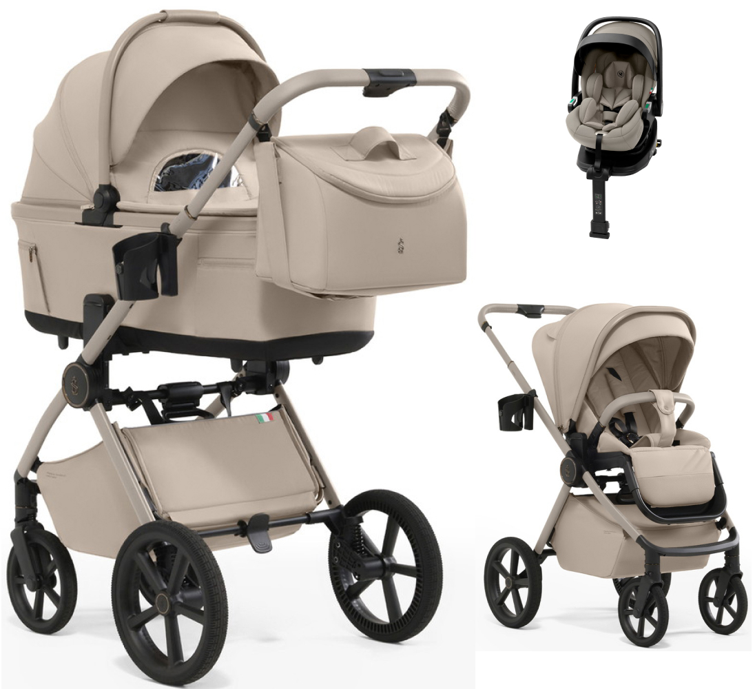 Коляска 4 в 1 Sweet Baby SBL Terra и автокресло Premier Plus Begie Cream