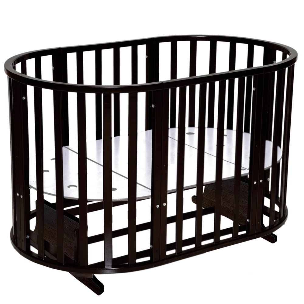 Детская кроватка Кедр Sofia 2 (маятник универсальный) 6 в 1 шоколад