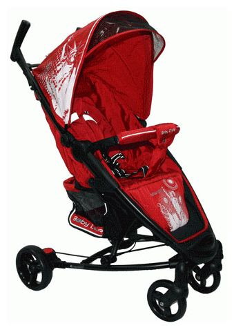 Прогулочная коляска Baby Care New York red