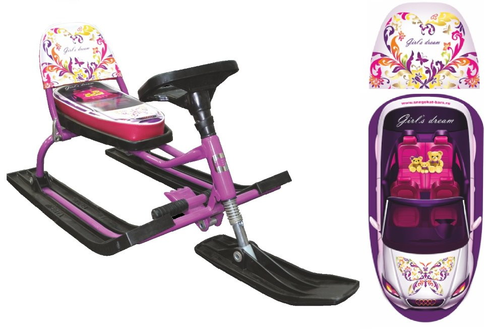 Детский снегокат Барс комфорт Dream