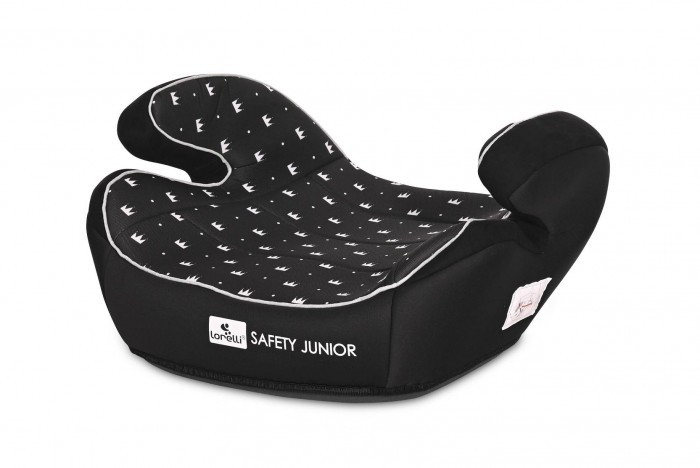 Бустер Lorelli Safety JUNIOR FIX Anchorages 15-36 кг Черный / Black Crowns 2105