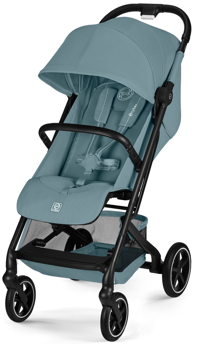 Прогулочная коляска Cybex Beezy 2026 Stormy Blue с дождевиком