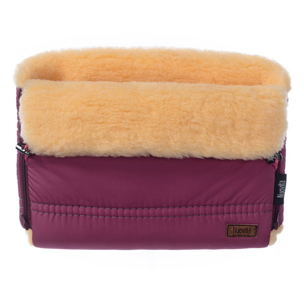 Муфта меховая для коляски Nuovita Alpino Pesco Cipria/Пудровый