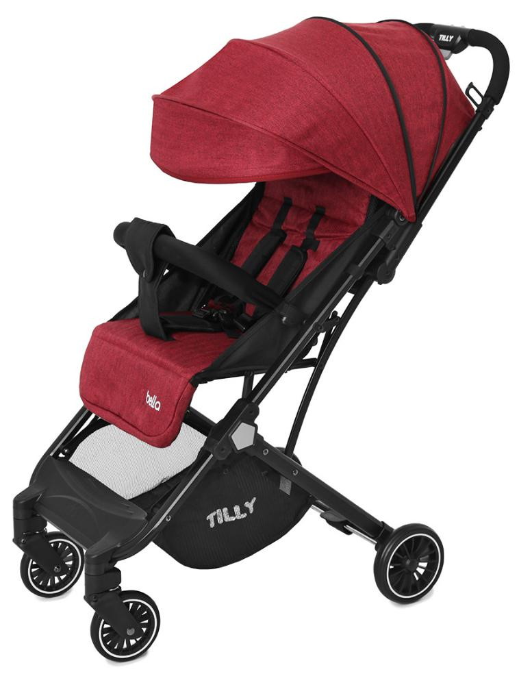 Детская прогулочная коляска Baby Tilly Bella T-163 Brick Red
