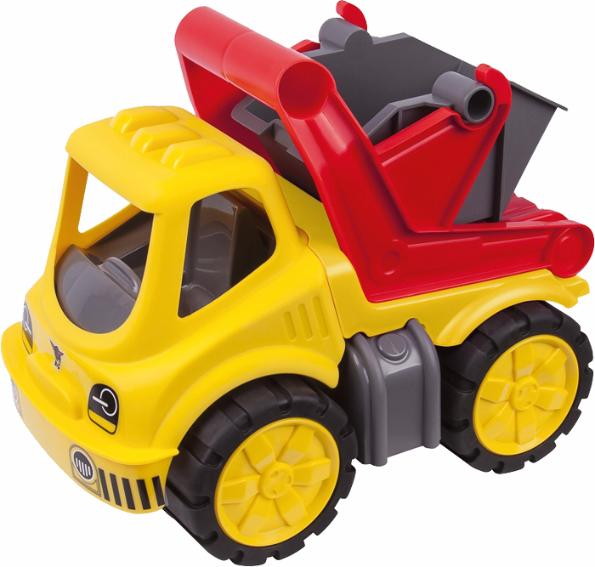 Машинка контейнеровоз BIG Power Worker Желтый