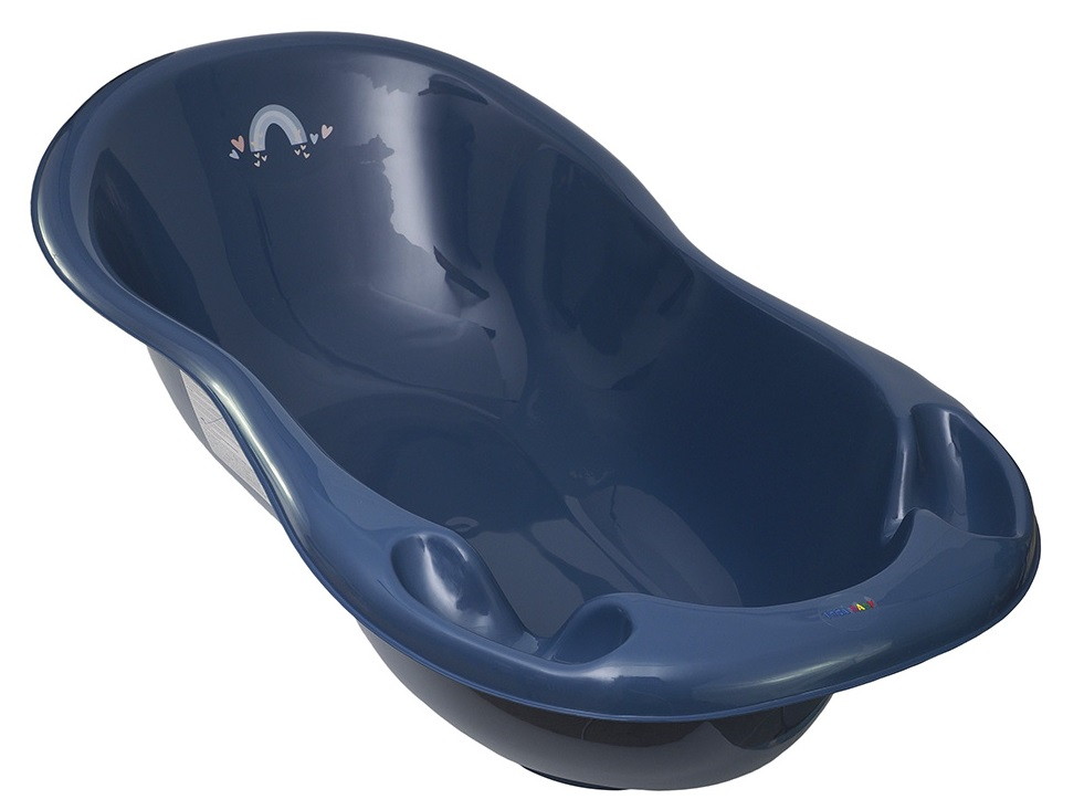 Детская ванна Tega Baby Meteo со сливом 86 см ME-004 ODPŁYW-164 темно-синий
