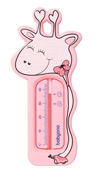 Термометр для воды BabyOno Romantic giraffe 775/01 розовый