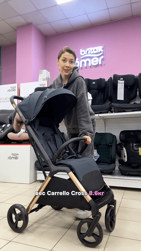 Новинка 2025 года, коляска Carrello Cross