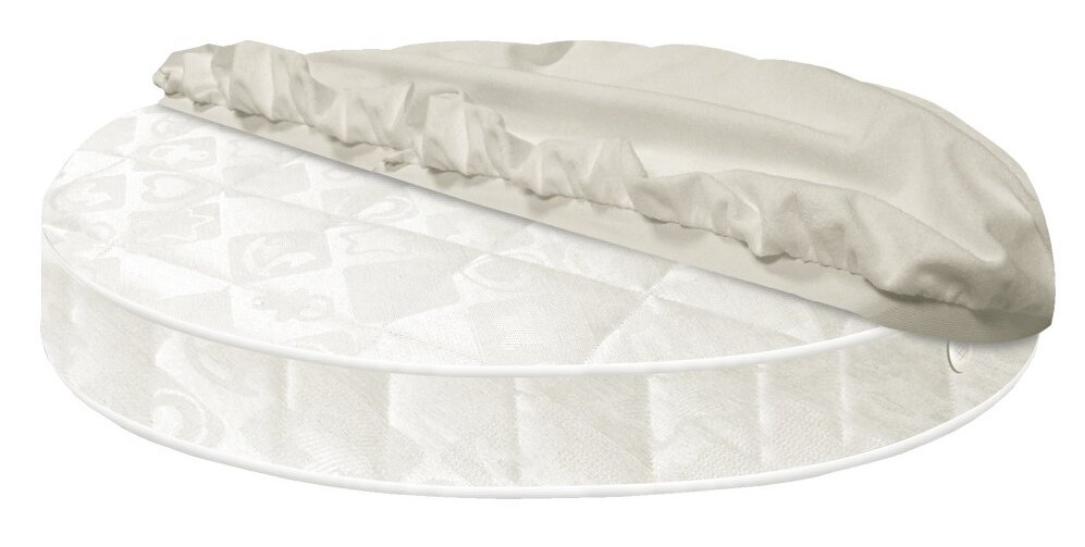 Наматрасник Nuovita натяжной круглый 65х65 белый