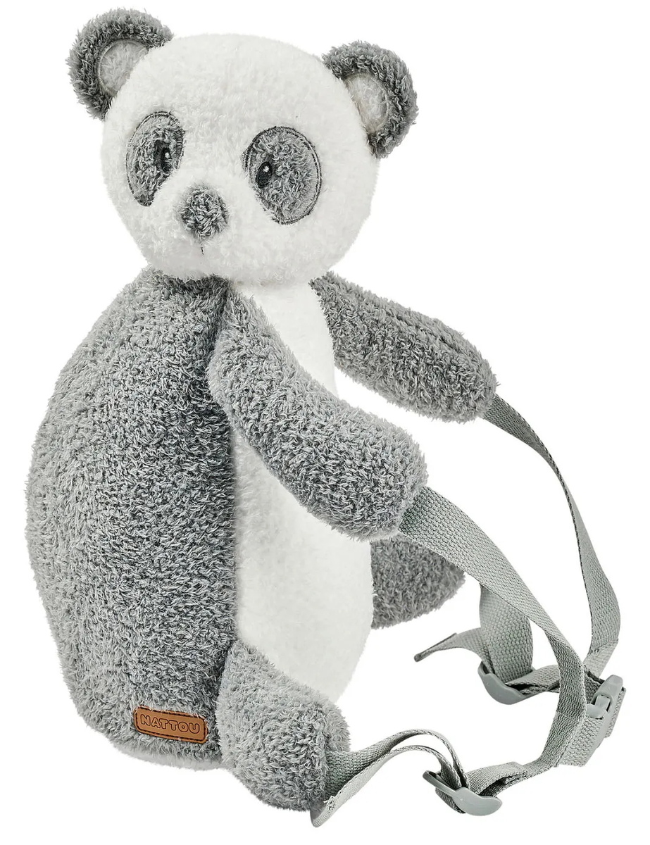 Рюкзак детский Nattou TEDDY Panda Панда 856492 20x20x30 см