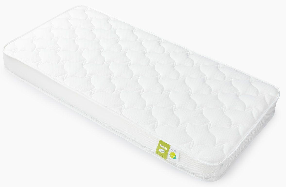 Матрас для кроватки Happy Baby Mommy Love 145х70 см 95030 белый