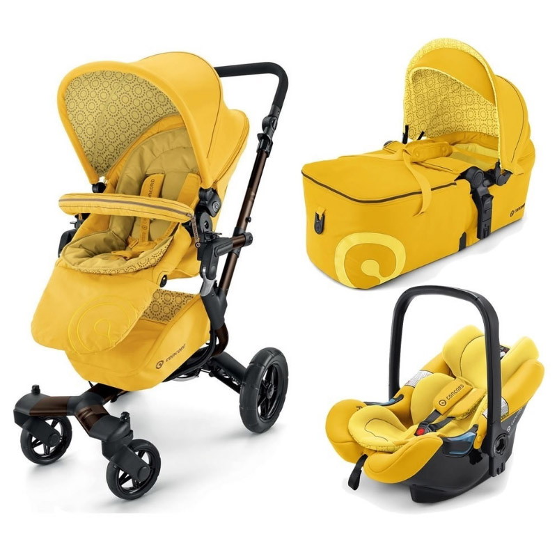 Детская коляска Concord Neo Mobility Set Limited Edition 3 в 1 Blazing Yellow