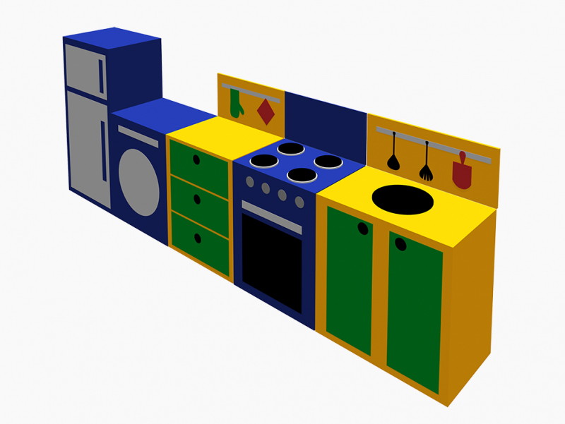 Мягкий модуль Romana Поваренок ДМФ-МК-08.96.01