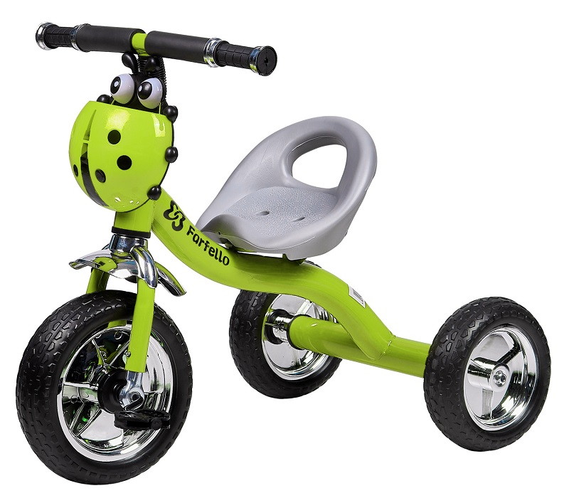 Детский трехколесный велосипед Farfello S-1206 (2021) зеленый