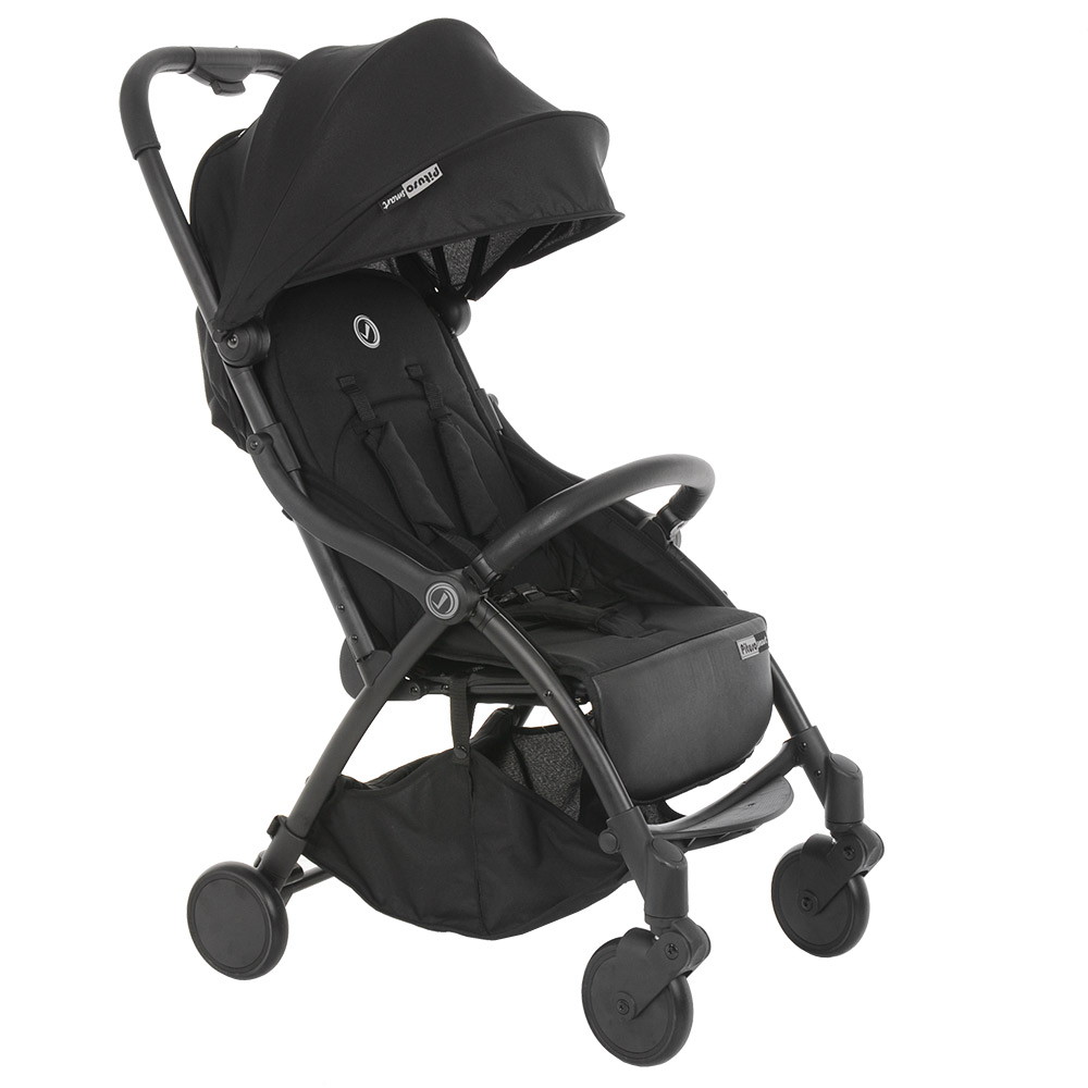 Детская прогулочная коляска Pituso Smart Black черный