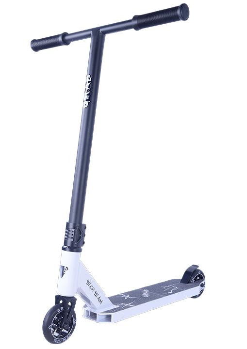 Детский самокат трюковой TechTeam Grab белый