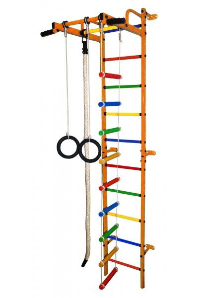 Детский спортивный комплекс Формула здоровья Карапуз оранжевый/радуга