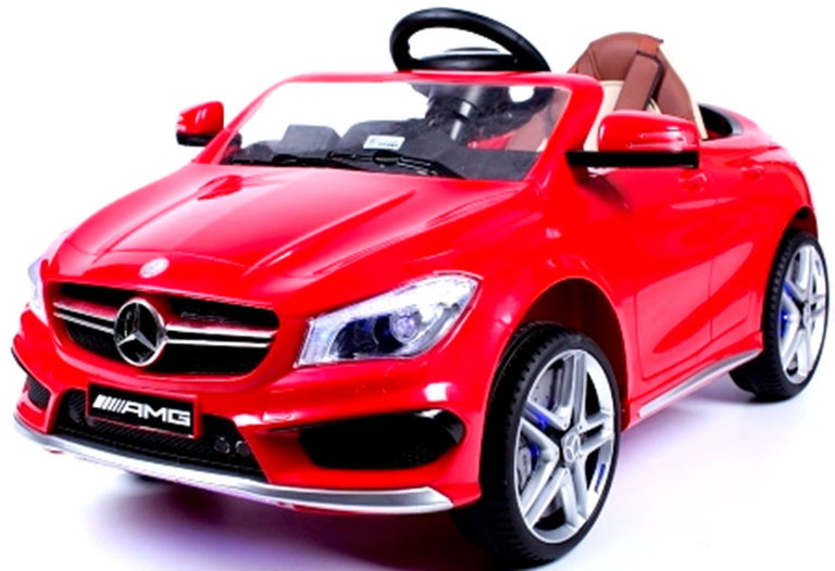 Детский электромобиль RiverToys Mercedes-Benz CLA45 A777AA красный