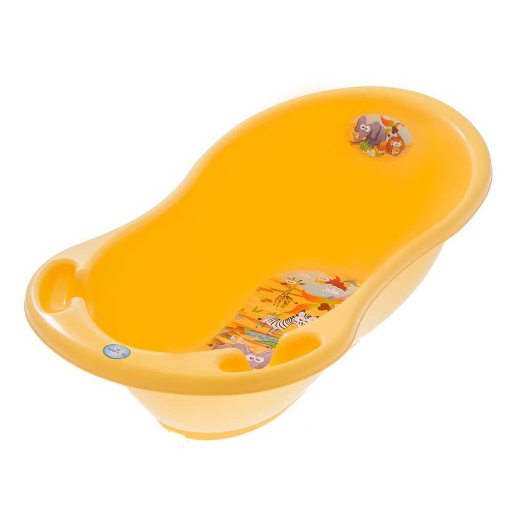 Детская ванна Tega Baby Safari (Сафари) 86 см SF-004-124 желтый