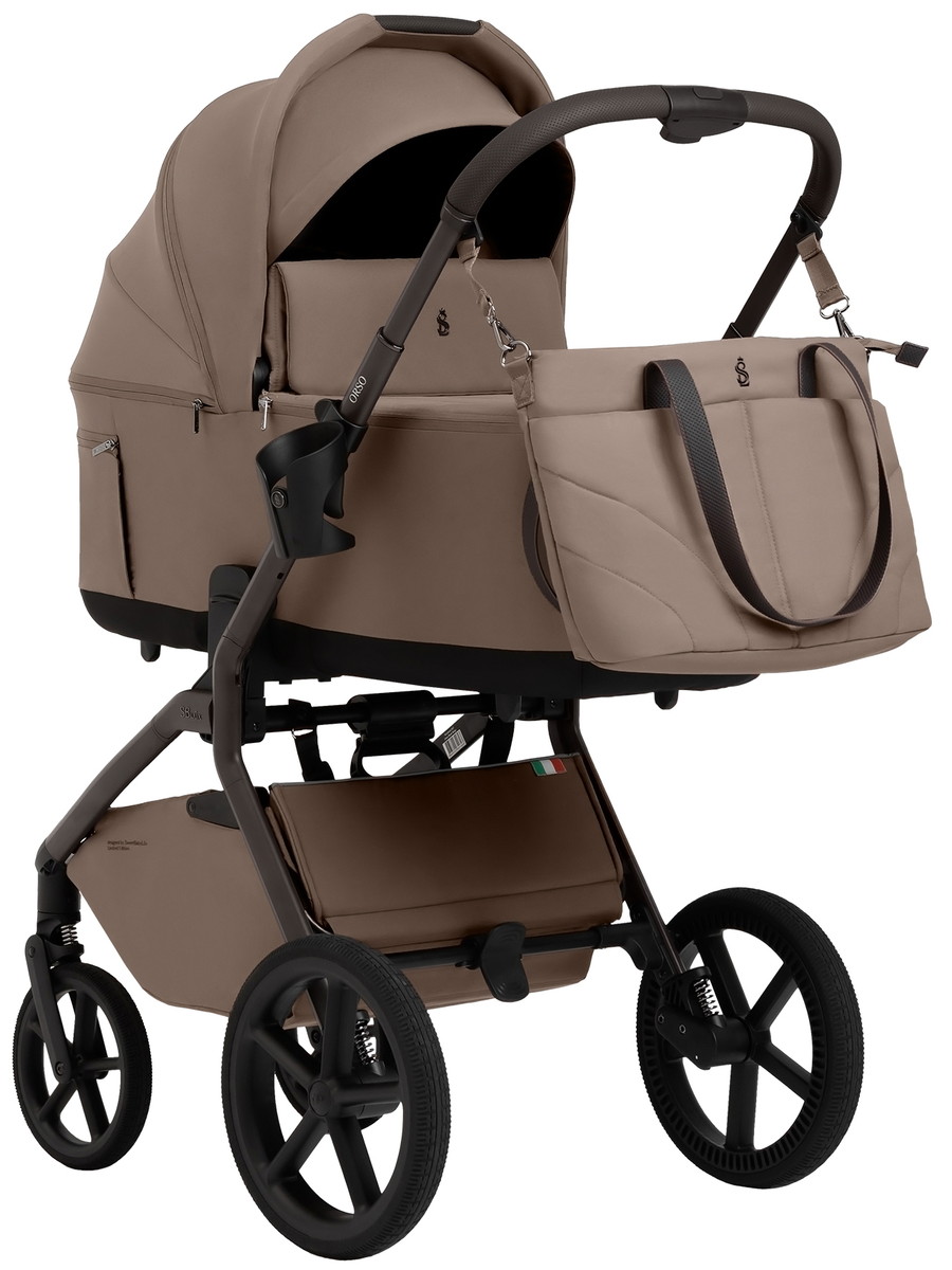 Детская коляска 2 в 1 Sweet Baby SBL Orso New 427632 New Dark Beige