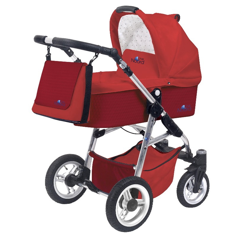 Детская коляска NoordLIne Edel Viva 2 в 1 08 scarlet