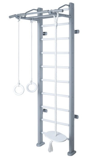 Детский спортивный комплекс Perfetto Sport Scala in legno grigio