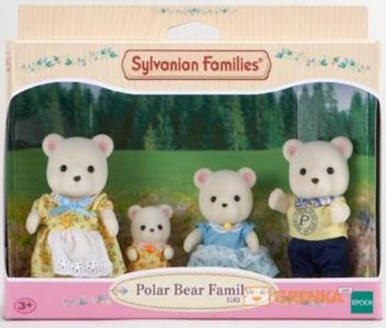 Набор Sylvanian Families Семья Белых Медведей 5183