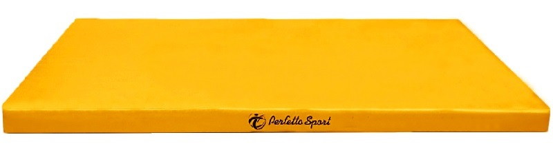 Детский мат Perfetto Sport № 9, 100х150х10 см желтый