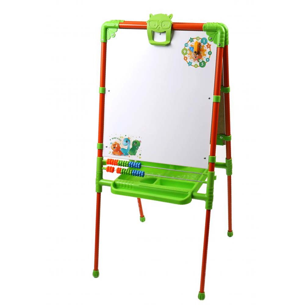 Детский мольберт растущий со счетами Nika М2 оранжевый м