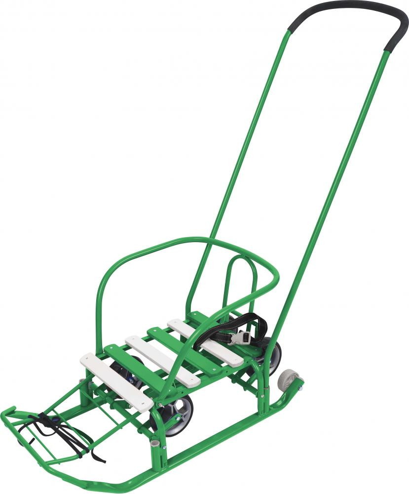 Санки Nika Тимка 3К Универсал зеленый