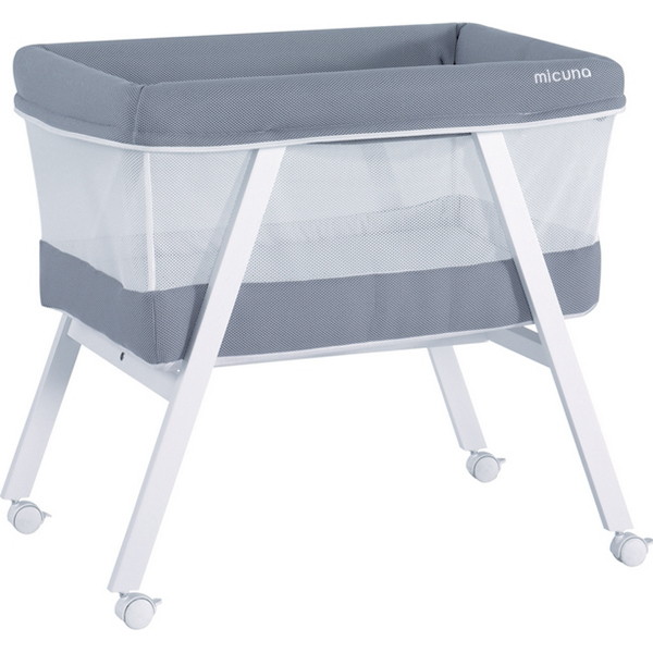 Колыбель Micuna Mini Fresh белый/серый