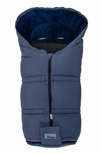 Зимний конверт Altabebe Sympatex grey blue-navy blue