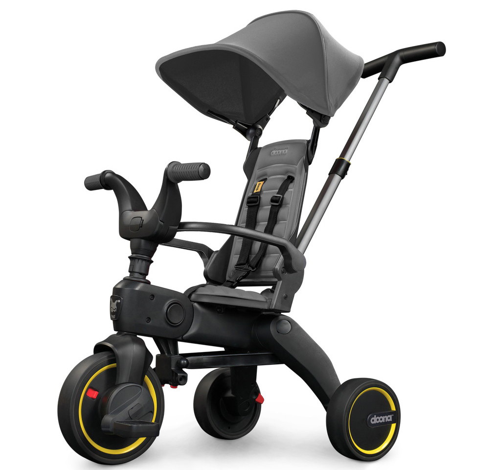 Детский складной трехколесный велосипед Doona Liki Trike S1 Grey Hound