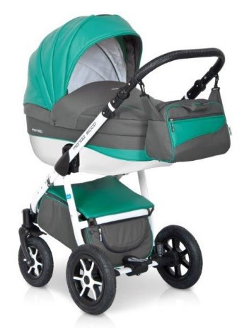 Детская коляска Expander Mondo Ecco 3 в 1 30 серый-изумруд