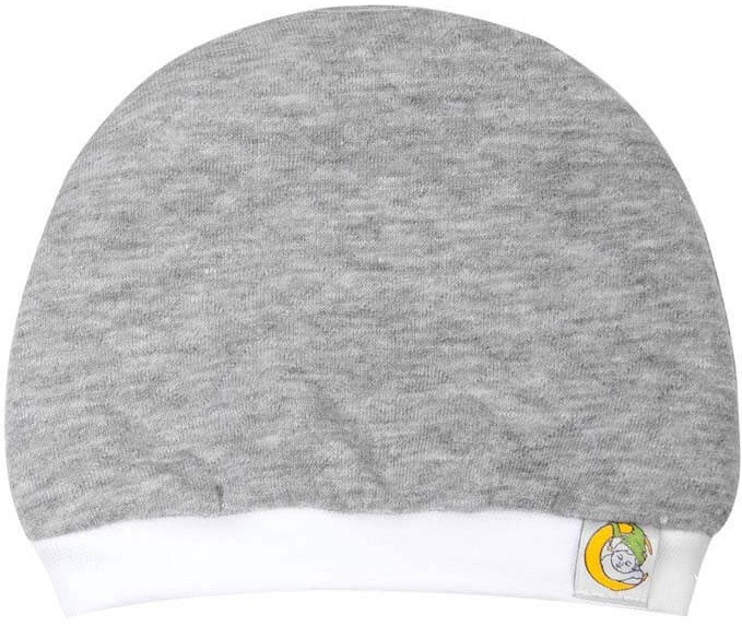 Шапочка Сонный Гномик Лимончелло серая 36